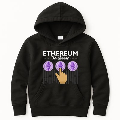 Ethereum To Choose Kids Hoodie