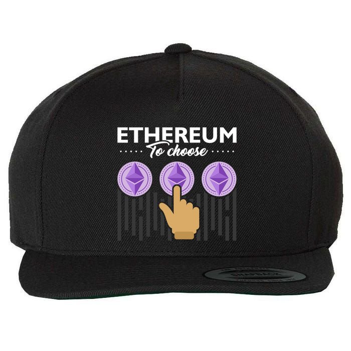 Ethereum To Choose Wool Snapback Cap