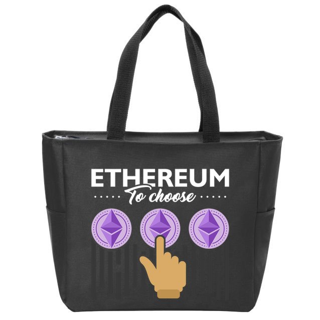 Ethereum To Choose Zip Tote Bag