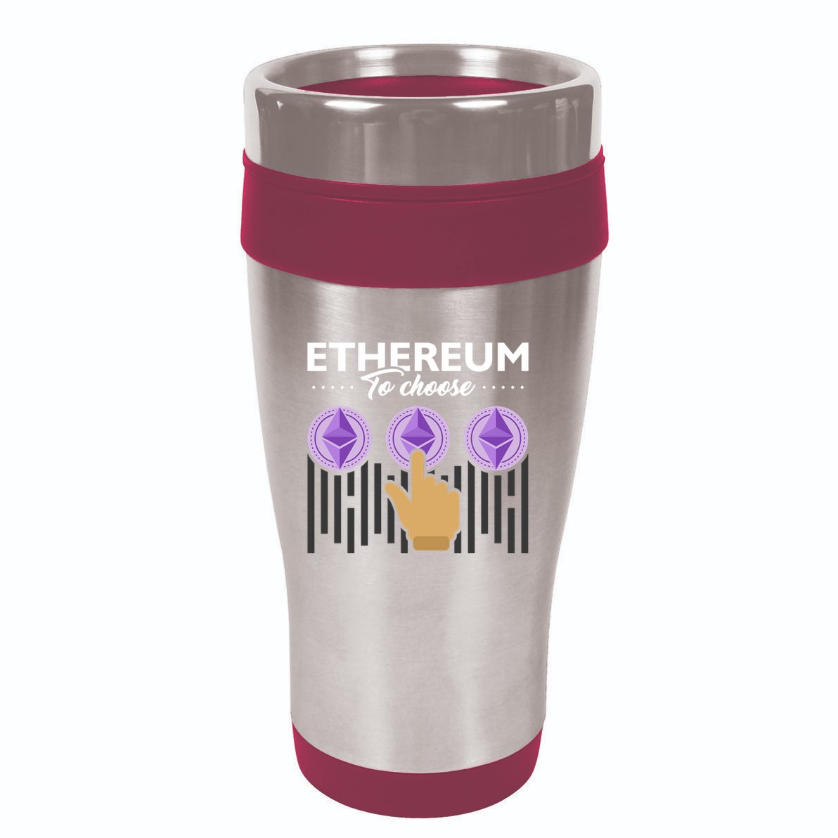 Ethereum To Choose 16oz Travel Tumbler