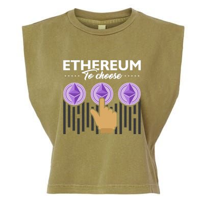 Ethereum To Choose Garment-Dyed Women's Muscle Tee
