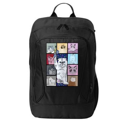 Eras Tour Cat Version TS Lover Gift Idea For Lover Fan City Backpack