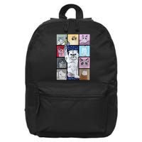 Eras Tour Cat Version TS Lover Gift Idea For Lover Fan 16 in Basic Backpack
