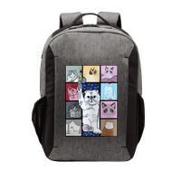 Eras Tour Cat Version TS Lover Gift Idea For Lover Fan Vector Backpack