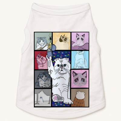 Eras Tour Cat Version TS Lover Gift Idea For Lover Fan Doggie Tank