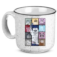 Eras Tour Cat Version TS Lover Gift Idea For Lover Fan 15oz Campfire Ceramic Mug