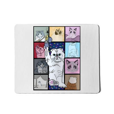 Eras Tour Cat Version TS Lover Gift Idea For Lover Fan Mousepad