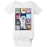 Eras Tour Cat Version TS Lover Gift Idea For Lover Fan Baby Bodysuit