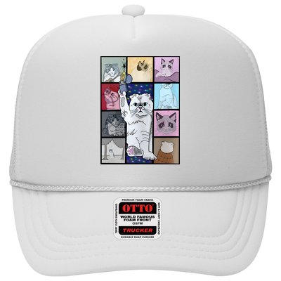 Eras Tour Cat Version TS Lover Gift Idea For Lover Fan Trucker Hat