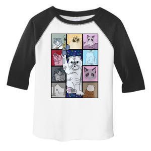 Eras Tour Cat Version TS Lover Gift Idea For Lover Fan Toddler Fine Jersey T-Shirt