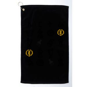 Eritrean Traditional Clothes Habesha Decoration Eritrea Platinum Collection Golf Towel