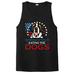 Eating The Dog Saint Bernard In Springfield Election PosiCharge Competitor Tank