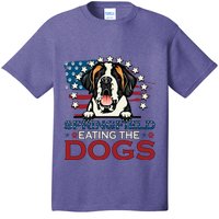 Eating The Dog Saint Bernard In Springfield Election T-Shirt