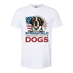 Eating The Dog Saint Bernard In Springfield Election Softstyle CVC T-Shirt