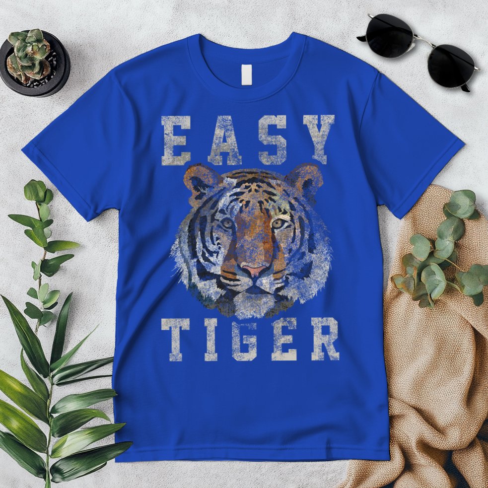 Easy Tiger Distressed Casualcool Giftchic Graphic Gift Premium T-Shirt