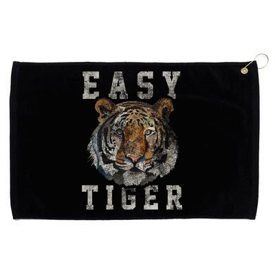 Easy Tiger Distressed Casualgiftchic Graphic For Women Gift Grommeted Golf Towel