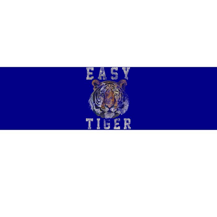 Easy Tiger Distressed Casualgiftchic Graphic For Women Gift Bumper Sticker