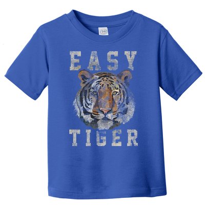 Easy Tiger Distressed Casualgiftchic Graphic For Women Gift Toddler T-Shirt