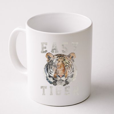 Easy Tiger Distressed Casualgiftchic Graphic For Women Gift Coffee Mug