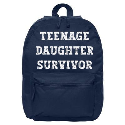 Empowering Teenage Daughter Survivor 16 in Basic Backpack