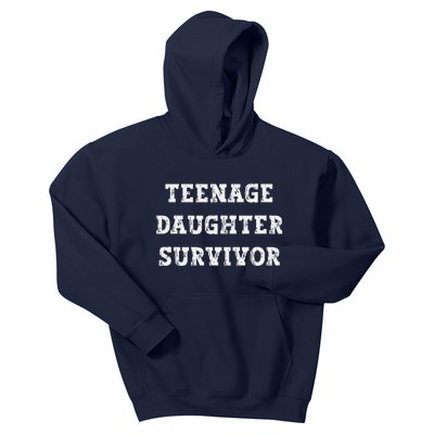 Empowering Teenage Daughter Survivor Kids Hoodie