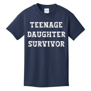 Empowering Teenage Daughter Survivor Kids T-Shirt