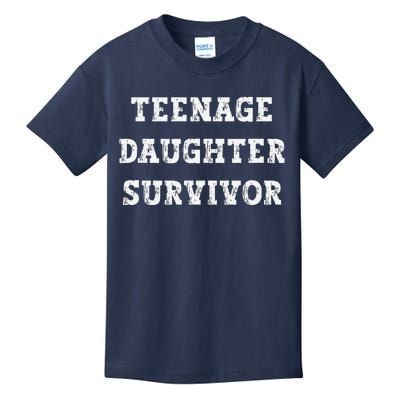 Empowering Teenage Daughter Survivor Kids T-Shirt