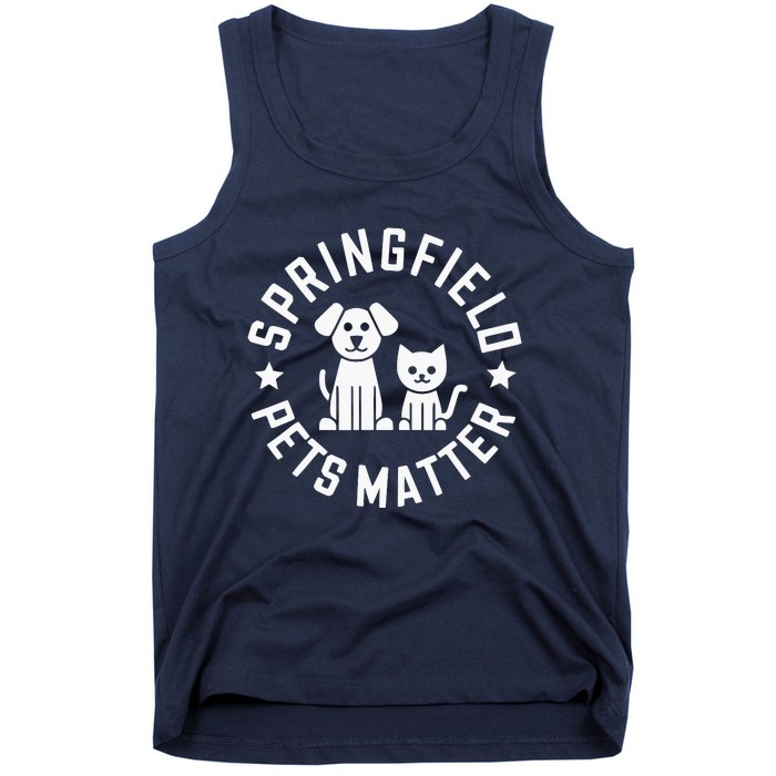 Eating The Dogs Springfield Pets Matter Cute Animal Design Tank Top