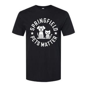 Eating The Dogs Springfield Pets Matter Cute Animal Design Softstyle CVC T-Shirt