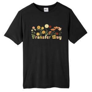 Embryo Transfer Day Ivf Flowers Ivf Transfer Day Couple Tall Fusion ChromaSoft Performance T-Shirt