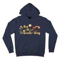 Embryo Transfer Day Ivf Flowers Ivf Transfer Day Couple Hoodie