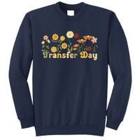 Embryo Transfer Day Ivf Flowers Ivf Transfer Day Couple Sweatshirt