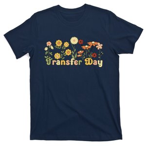 Embryo Transfer Day Ivf Flowers Ivf Transfer Day Couple T-Shirt