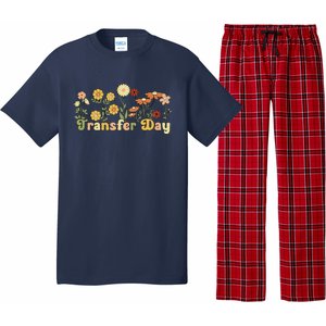 Embryo Transfer Day Ivf Flowers Ivf Transfer Day Couple Pajama Set