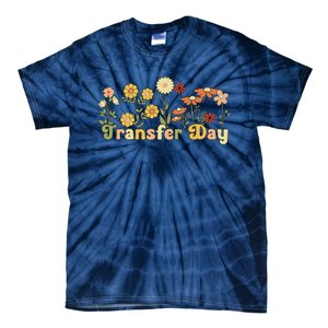 Embryo Transfer Day Ivf Flowers Ivf Transfer Day Couple Tie-Dye T-Shirt