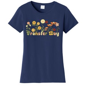 Embryo Transfer Day Ivf Flowers Ivf Transfer Day Couple Women's T-Shirt