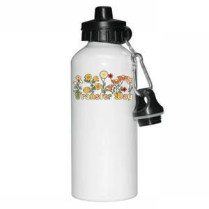 Embryo Transfer Day Ivf Flowers Ivf Transfer Day Couple Aluminum Water Bottle