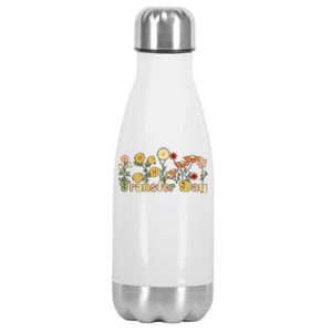 Embryo Transfer Day Ivf Flowers Ivf Transfer Day Couple Stainless Steel Insulated Water Bottle