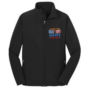 Enjoy The Day Off Happy Labor Day Cute Gift Core Soft Shell Jacket