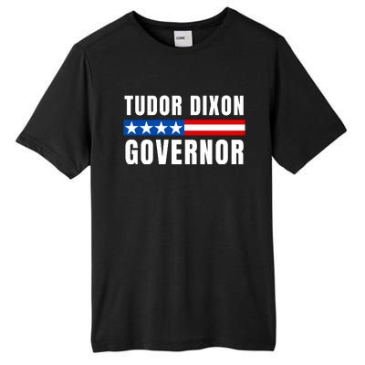 Elect Tudor Dixon Michigan Governor Vote Tudor Dixon Tall Fusion ChromaSoft Performance T-Shirt