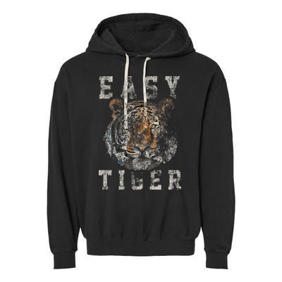 Easy Tiger Distressed Casualchic Garment-Dyed Fleece Hoodie
