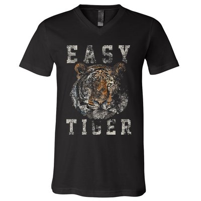 Easy Tiger Distressed Casualchic V-Neck T-Shirt