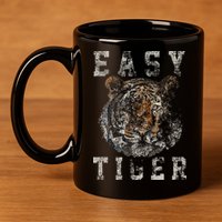 Easy Tiger Distressed Casualchic 11oz C Handle Ceramic Mug
