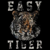 Easy Tiger Distressed Casualchic Women's Tri-Blend 3/4-Sleeve Raglan Shirt