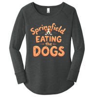 Eating The Dogs In Springfield Election Women's Perfect Tri Tunic Long Sleeve Shirt