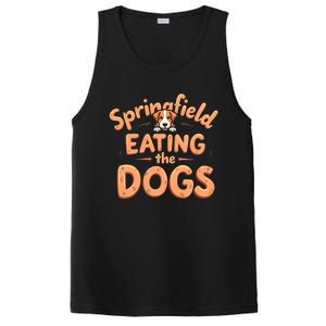 Eating The Dogs In Springfield Election PosiCharge Competitor Tank