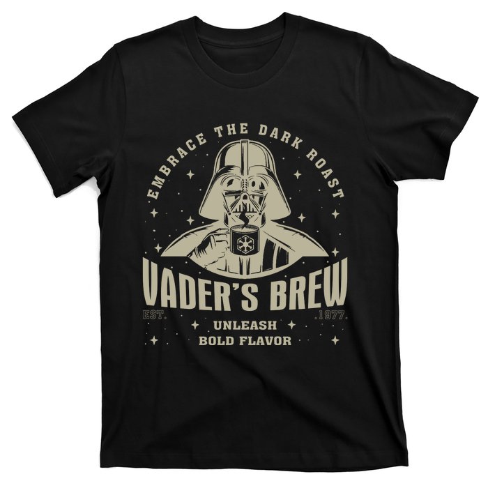 Embrace The Dark Brew Est 1977 Darth T-Shirt