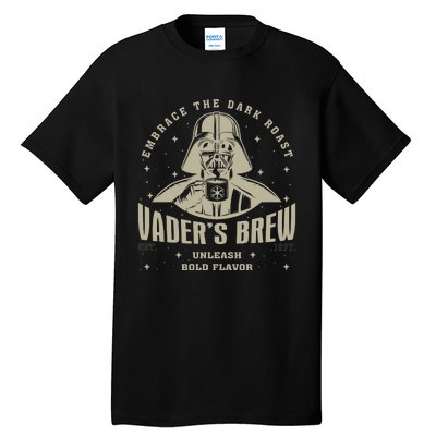 Embrace The Dark Brew Est 1977 Darth Tall T-Shirt