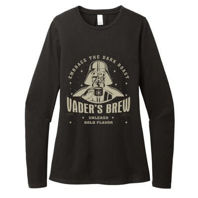 Embrace The Dark Brew Est 1977 Darth Womens CVC Long Sleeve Shirt