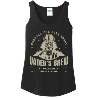 Embrace The Dark Brew Est 1977 Darth Ladies Essential Tank